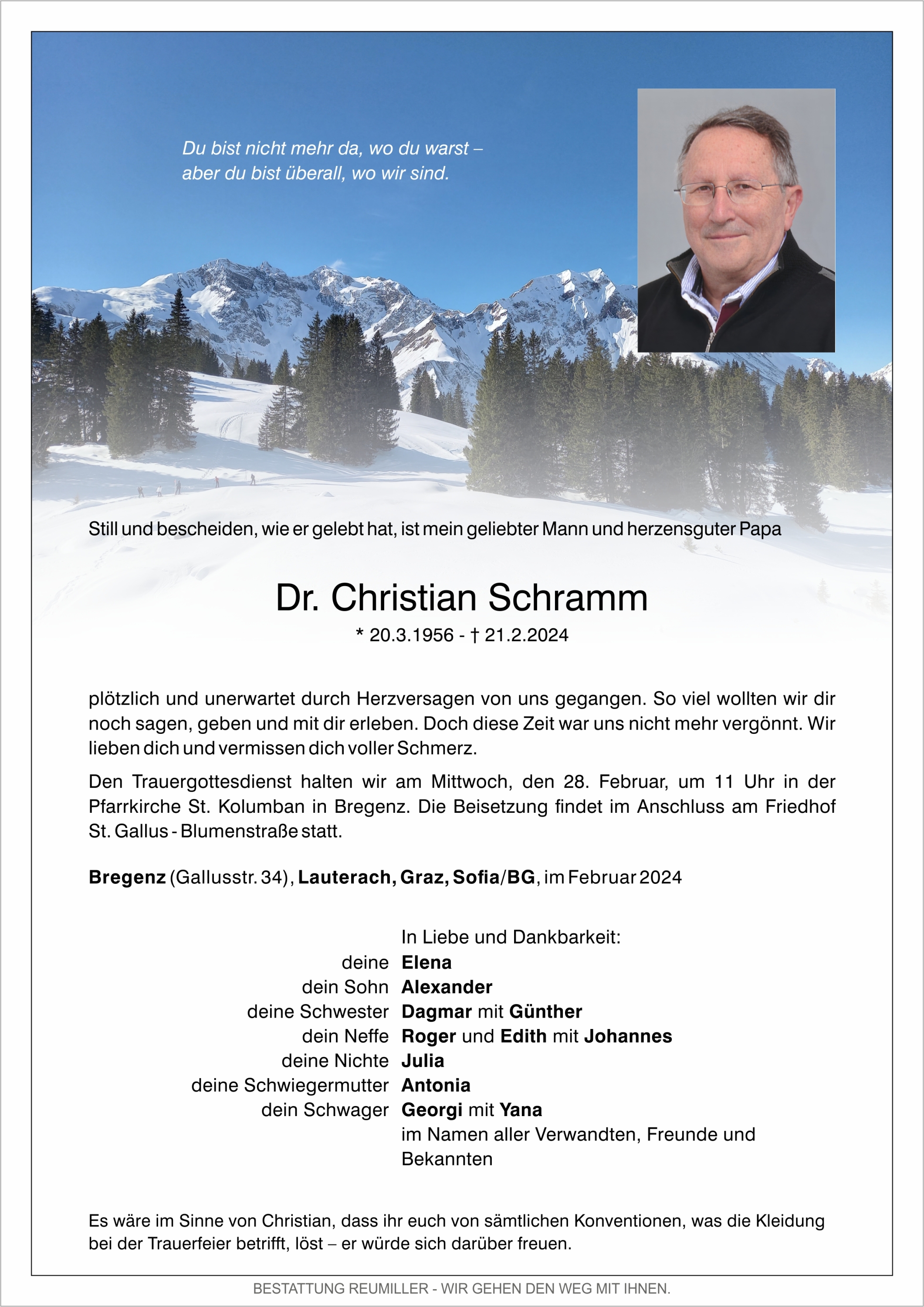 Dr. Christian Schramm